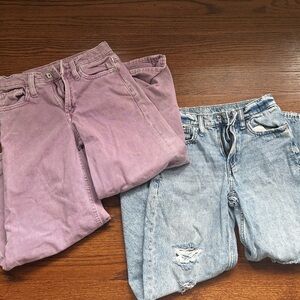 GAP Kids - Baggy & Low Stride Jeans - Size 8